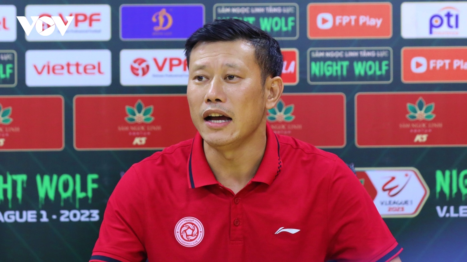 HLV Thạch Bảo Khanh nói điều bất ngờ về VAR sau khi Viettel FC thắng đậm Hà Tĩnh